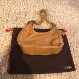 Brown Leather Coach Purse